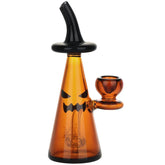 Pulsar Witching Season Glass Bubbler - 6.5" - Discreet Smoker